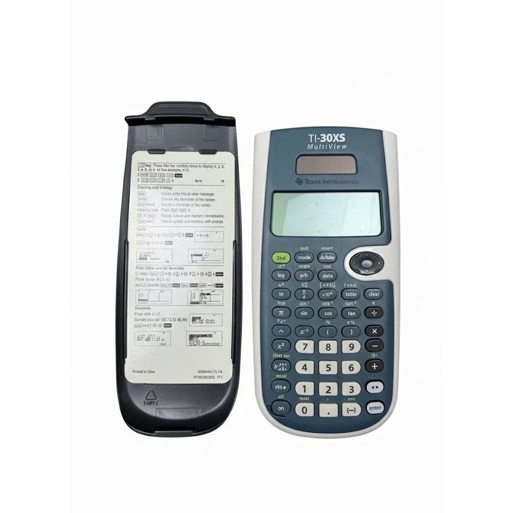 Texas Instruments TI-30X Multiview Solar Powered Calculator Blue
